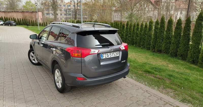 Toyota RAV4 cena 51900 przebieg: 168000, rok produkcji 2013 z Żary małe 466